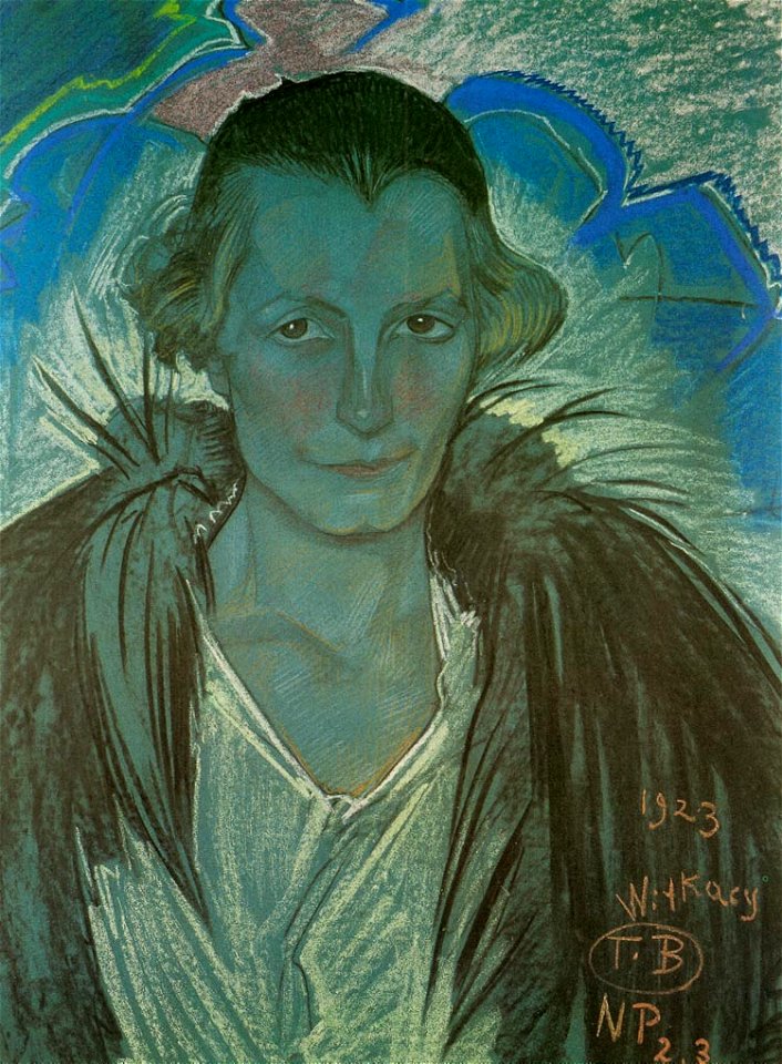 Witkacy-Portret Marii Nawrockiej 4
