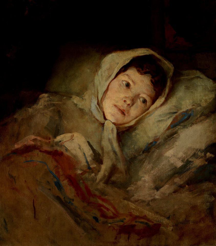 Witold Pruszkowski - Portrait of Aniela Geppert - MNK II-a-410 - National Museum Kraków