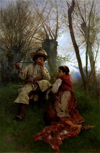 Witold Pruszkowski - Pastoral Scene - MNK II-a-265 - National Museum Kraków