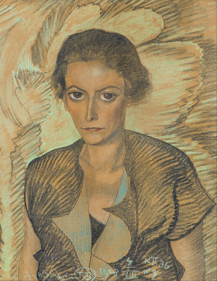Witkacy - Portret Zofii Mikuckiej 4 Viii 1928 - 23067