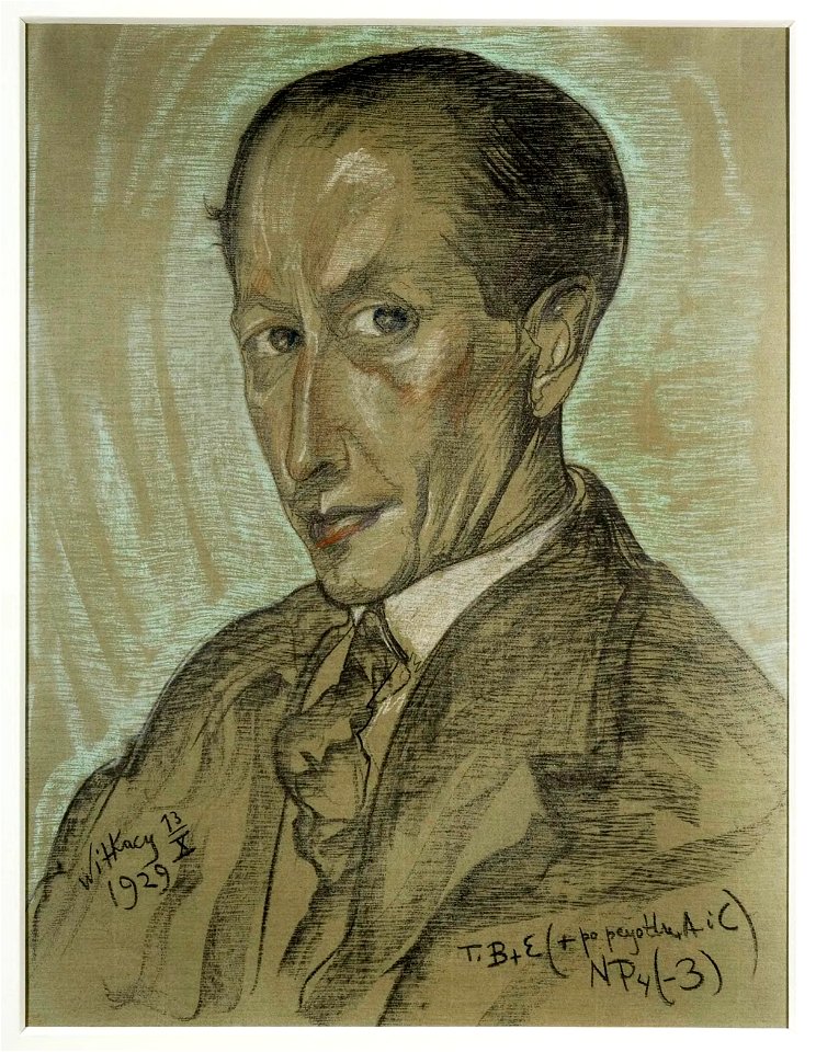 Witkacy-Portret męski 1929