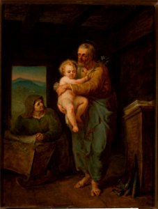 Wojciech Gerson - St. Joseph with Jesus and St. Anne - MP 2208 - National Museum in Warsaw