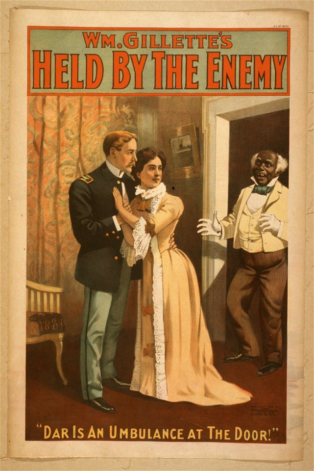 Wm. Gillette's Held by the enemy LCCN2014636320