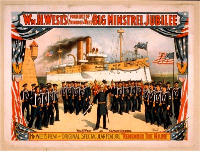 Wm. H. West's Big Minstrel Jubilee (formerly of Primrose & West). LCCN2014637047