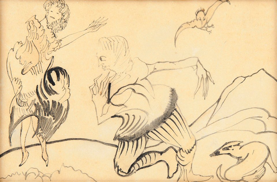 Witkacy - Wyznanie miłości Muleja Chekke księżniczce Feniksanie, 1922