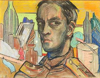 Witkiewicz - Autoportret - 1917