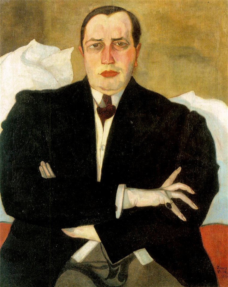 Witkacy-Udzielny BYK na urlopie, portret Leona Chwistka