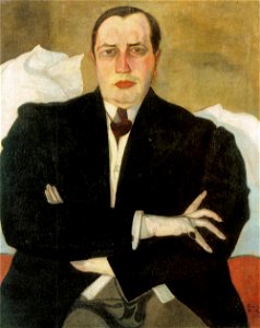 Witkacy-Udzielny BYK na urlopie, portret Leona Chwistka