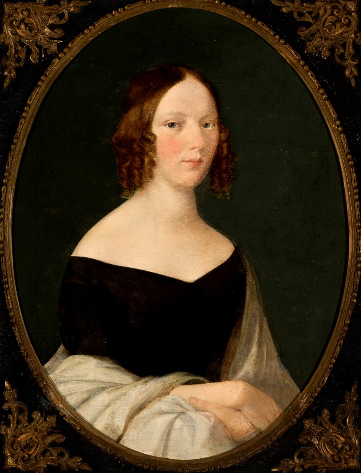 Wojciech Korneli Stattler - Portrait of Mrs. Mikulińska - MP 2401 - National Museum in Warsaw