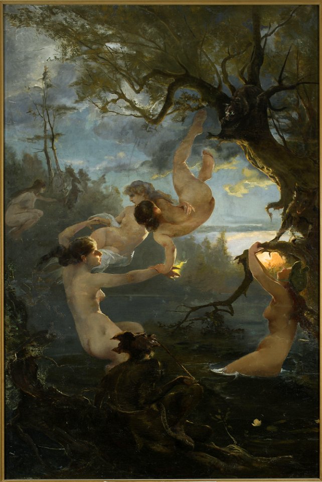 Witold Pruszkowski - Water nymphs - MP 934 - National Museum in Warsaw