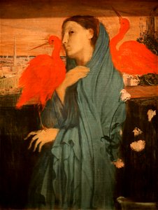 WLA metmuseum oung Woman with Ibis by Edgar Degas
