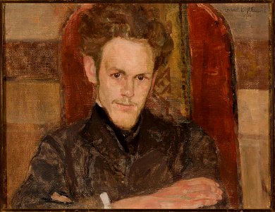 Witold Wojtkiewicz - Portrait of Maksymilian Rosen, painter - MP 4643 - National Museum in Warsaw