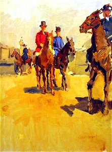 WLANL - andrevanb - Rendez-vous de chasse, Isaac Israëls, 1928