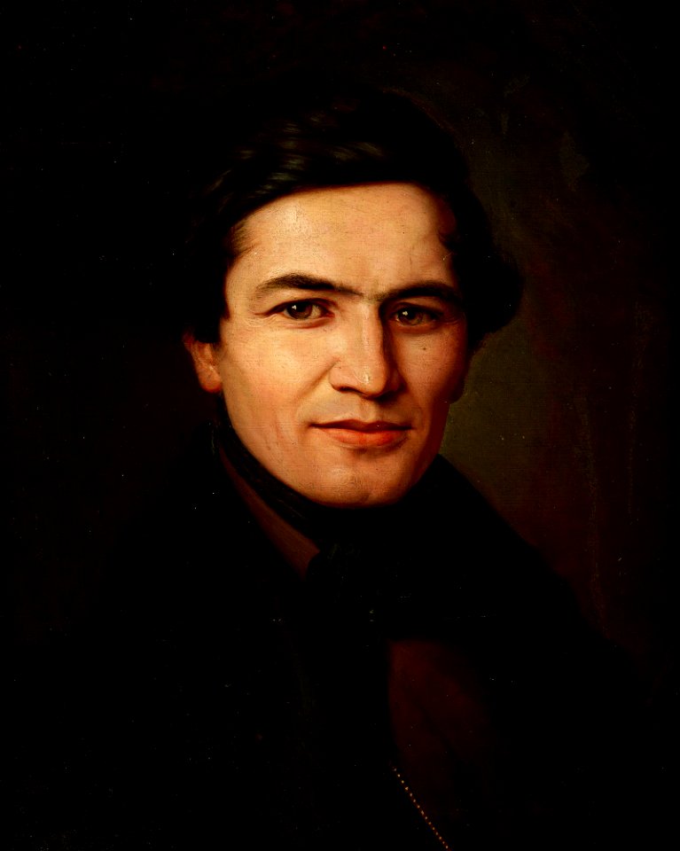 Wojciech Korneli Stattler - Portrait of a Man - MNK II-a-813 - National Museum Kraków