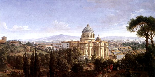 Caspar van Wittel - St Peter's in Rome - WGA25822