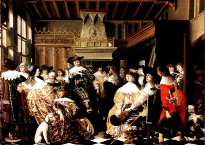 Wolfgang Heimbach - Vornehme Hochzeitsgesellschaft (1637)