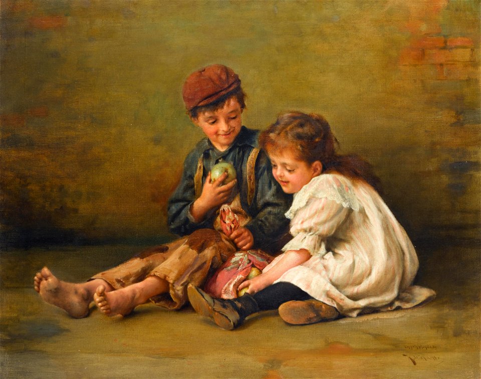 Karl Witkowski - Dividing the spoils (1901)