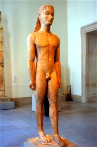 WLA metmuseum Marble statue of a kouros youth 2
