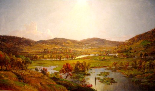 WLA lacma Jasper Francis Cropsey Sidney Plains. Free illustration for personal and commercial use.