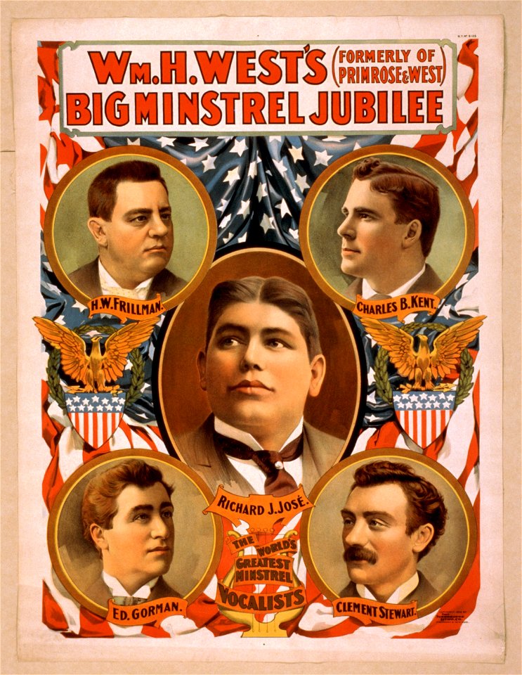 Wm. H. West's Big Minstrel Jubilee (formerly of Primrose & West). LCCN2014637050