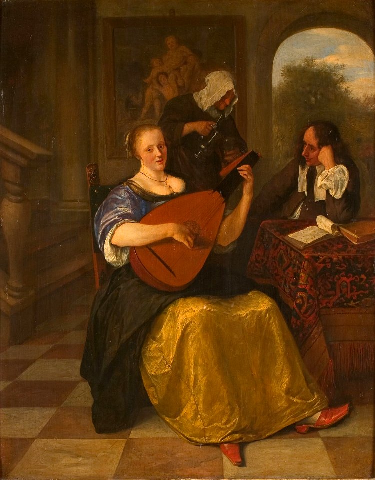 WLANL - karinvogt - Jan Steen, de Luitspeelster