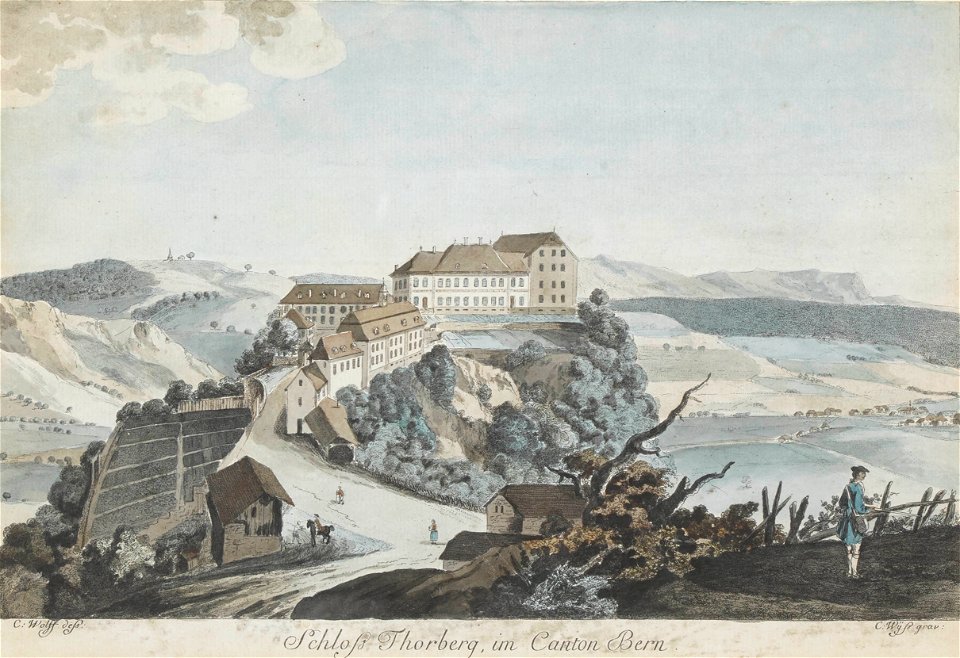 Wolf, Schloss Thorberg