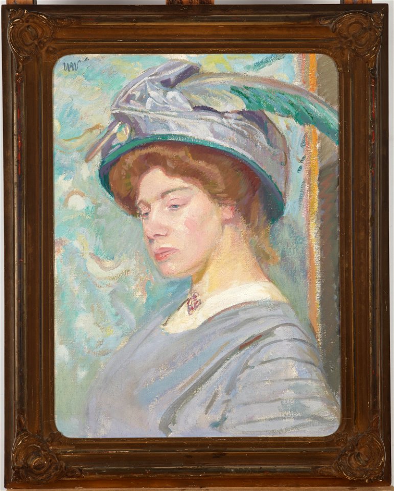 Wojciech Weiss - Portrait of Janina Stanisławska - MNK II-b-643 - National Museum Kraków