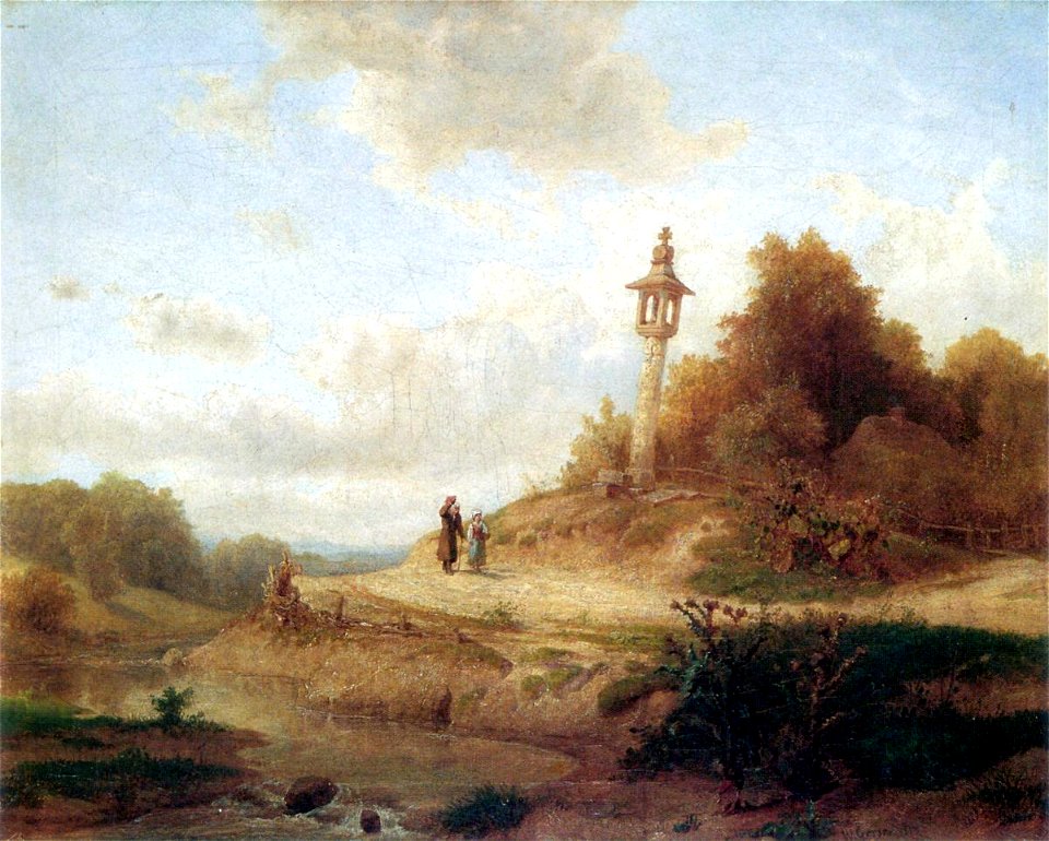 Wojciech Gerson-Droga nad potokiem