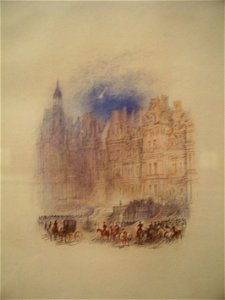WLA ima Fontainebleau The Departure of Napoleon Turner