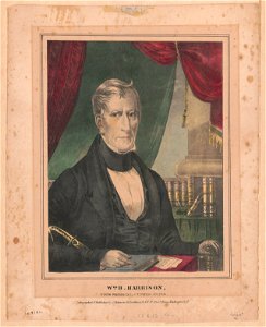 Wm. H. Harrison, ninth president of the United States LCCN2003679832