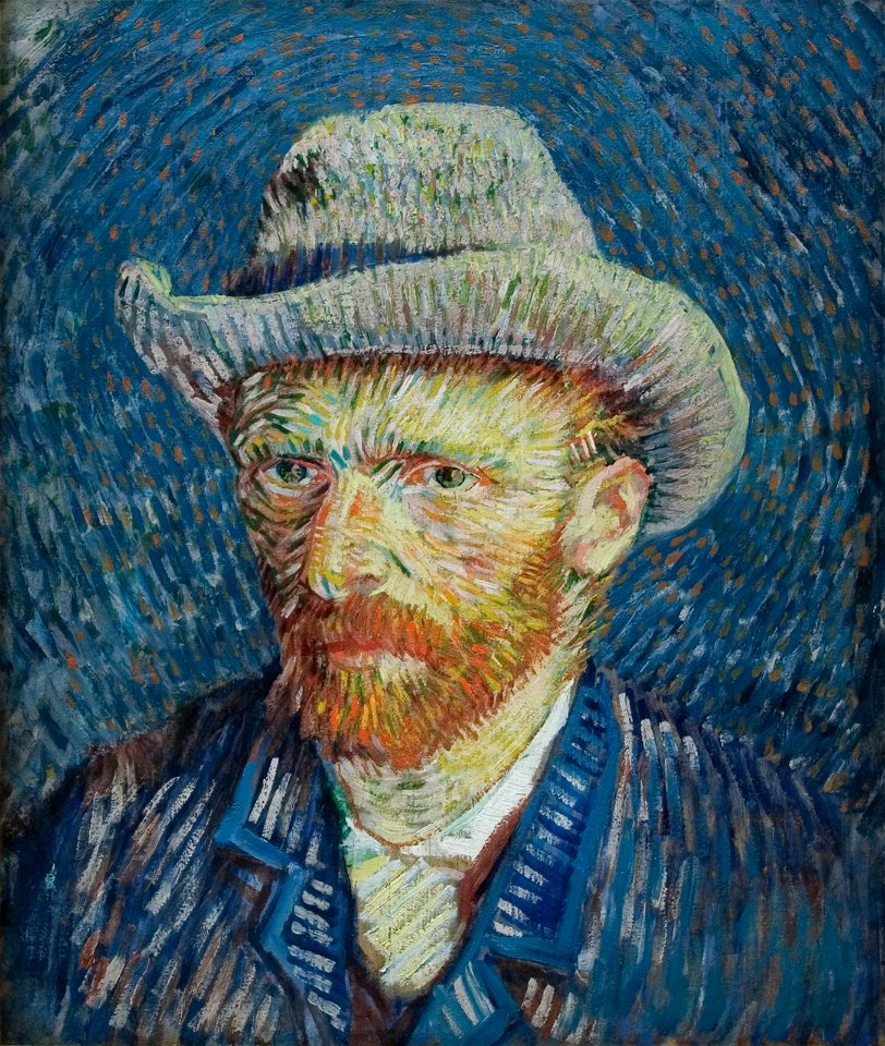 WLANL - h3m3ls - Vincent van Gogh Self-portrait