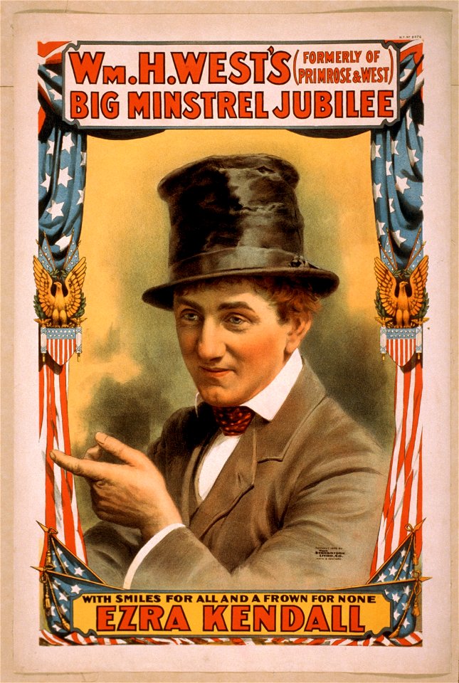 Wm. H. West's Big Minstrel Jubilee (formerly of Primrose & West). LCCN2014637044