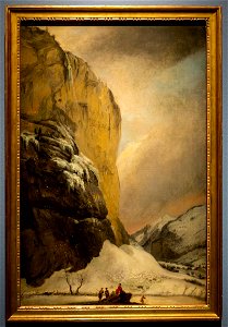 Horror und Delight-Wolf-Second Staubbach Falls during the Winter DSC2119