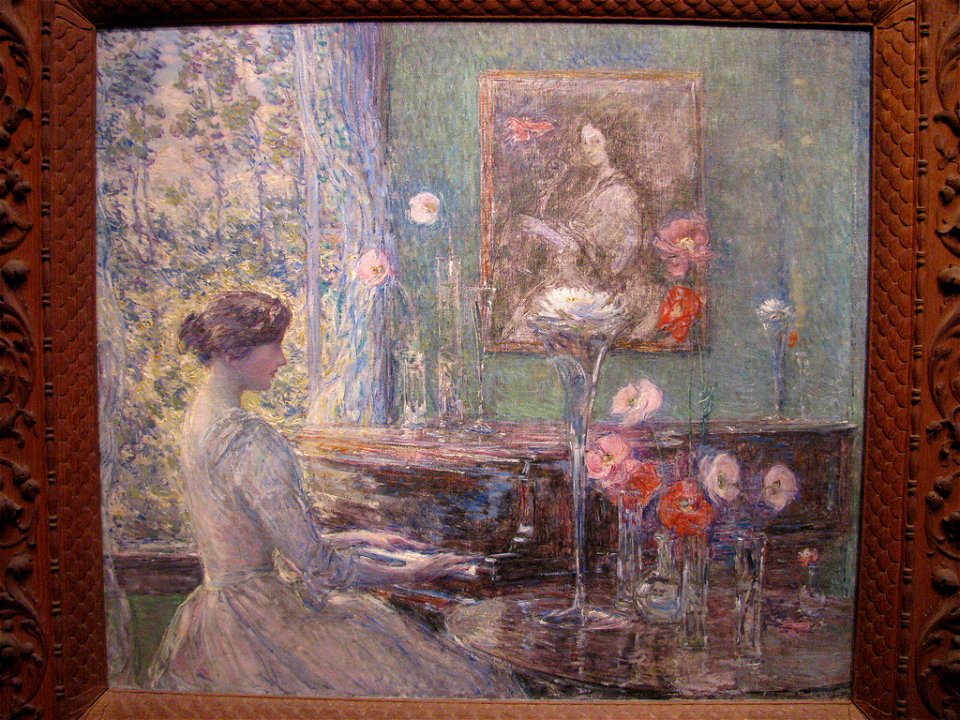 WLA amart Improvisation 1899 Childe Hassam