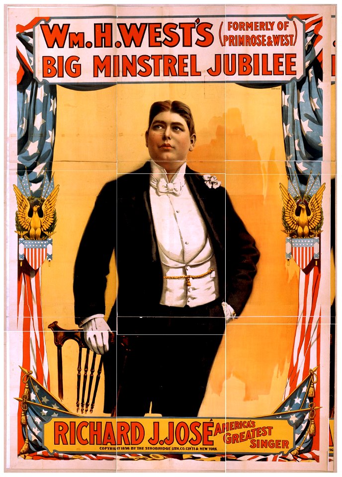 Wm. H. West's Big Minstrel Jubilee (formerly of Primrose & West). LCCN2014637397