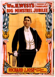 Wm. H. West's Big Minstrel Jubilee (formerly of Primrose & West). LCCN2014637397