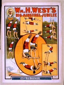 Wm. H. West's Big Minstrel Jubilee LCCN2014637075
