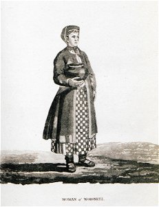 Woman of Woronenz - Clarke Edward Daniel - 1810