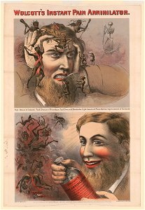 Wolcott's instant pain annihilator - Endicott & Co. lith. LCCN93507049
