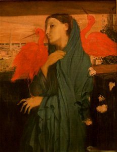 WLA metmuseum Edgar Degas Young Woman with Ibis 2