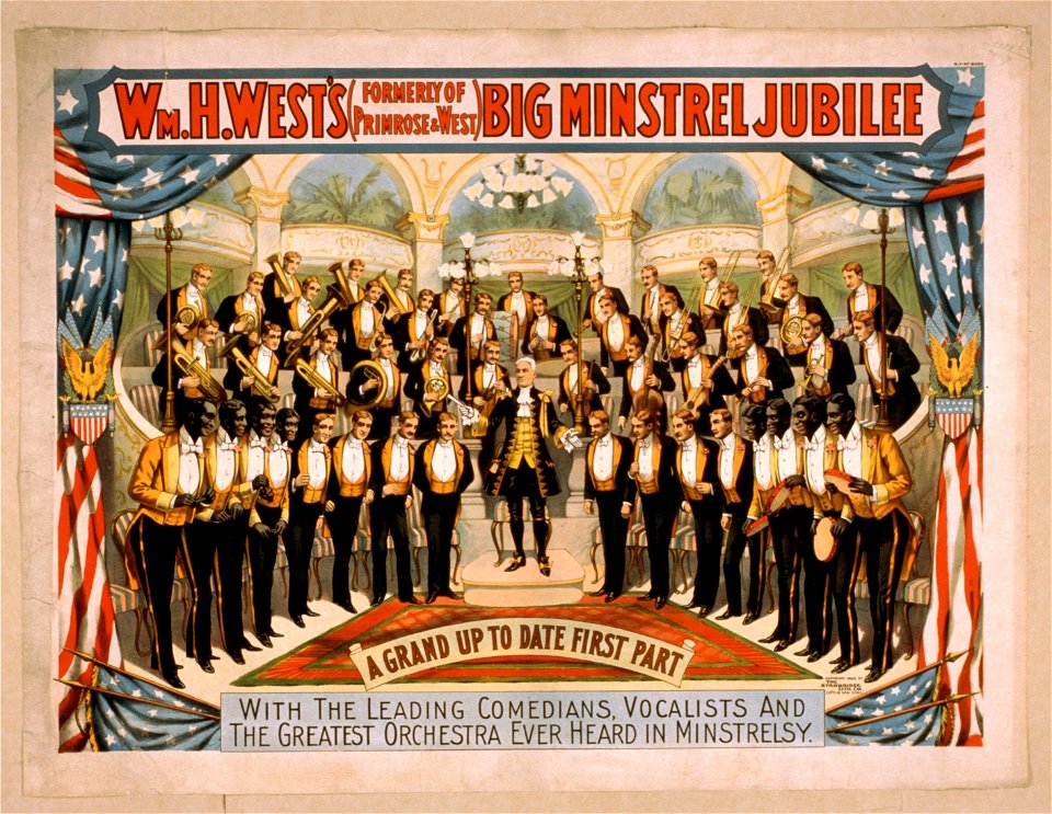 Wm. H. West's Big Minstrel Jubilee (formerly of Primrose & West). LCCN2014637052