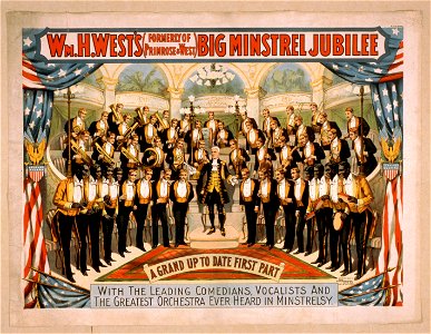 Wm. H. West's Big Minstrel Jubilee (formerly of Primrose & West). LCCN2014637052