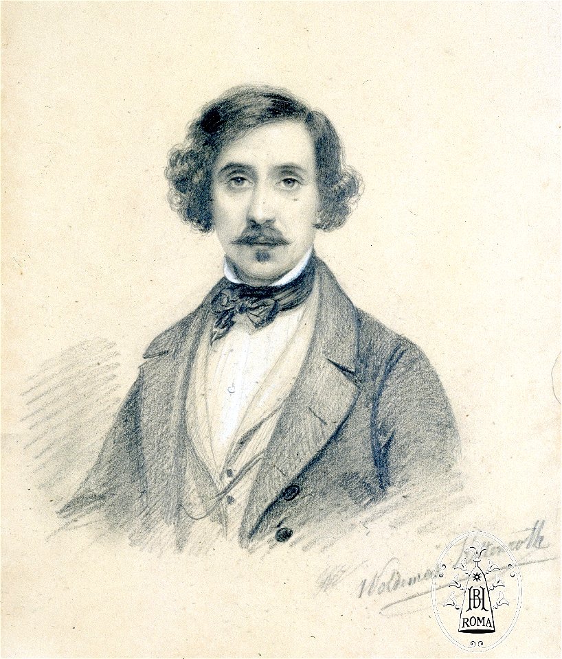 Woldemar Hottenroth - Selbstporträt