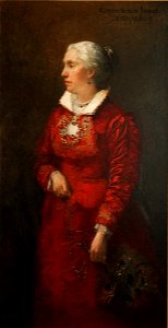 WLANL - 23dingenvoormusea - Vrouw in rode jurk