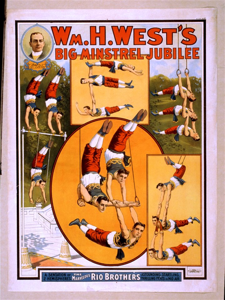 Wm. H. West's Big Minstrel Jubilee LCCN2014637075