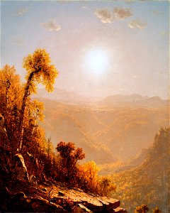 WLA lacma Sanford Robinson Gifford October in the Catskills 1880