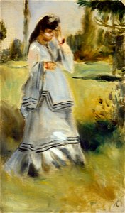 Woman in a Park