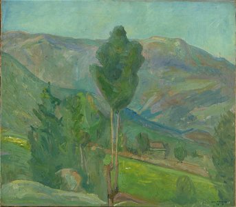 Oluf Wold-Torne - View from Seljord - NG.M.02372 - National Museum of Art, Architecture and Design