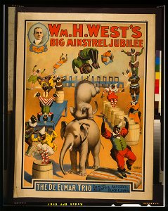Wm. H. West's Big Minstrel Jubilee (formerly of Primrose & West). LCCN2014637042
