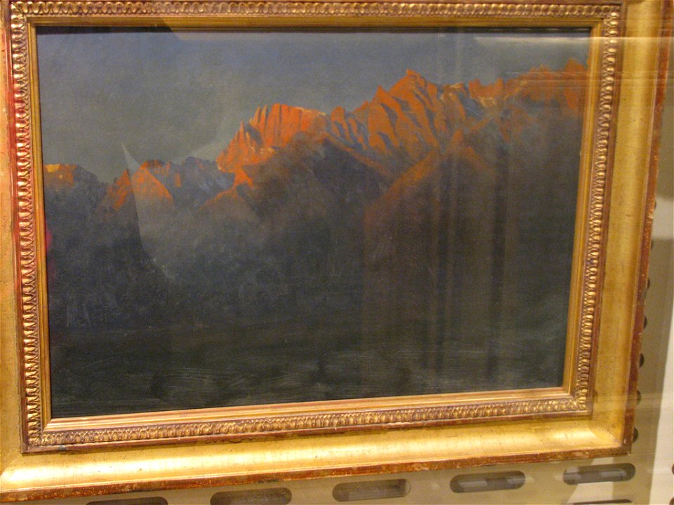 WLA amart Sunrise in the Sierras by Albert Bierstadt